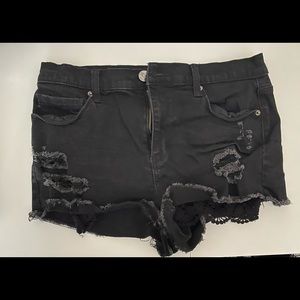 Mudd Destroyed Jean Shorts